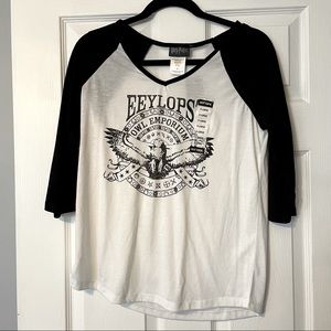 Harry Potter Owl Emporium 3/4 Sleeve XL NWT